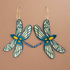 70s Dragonfly Hoops - My American Goods