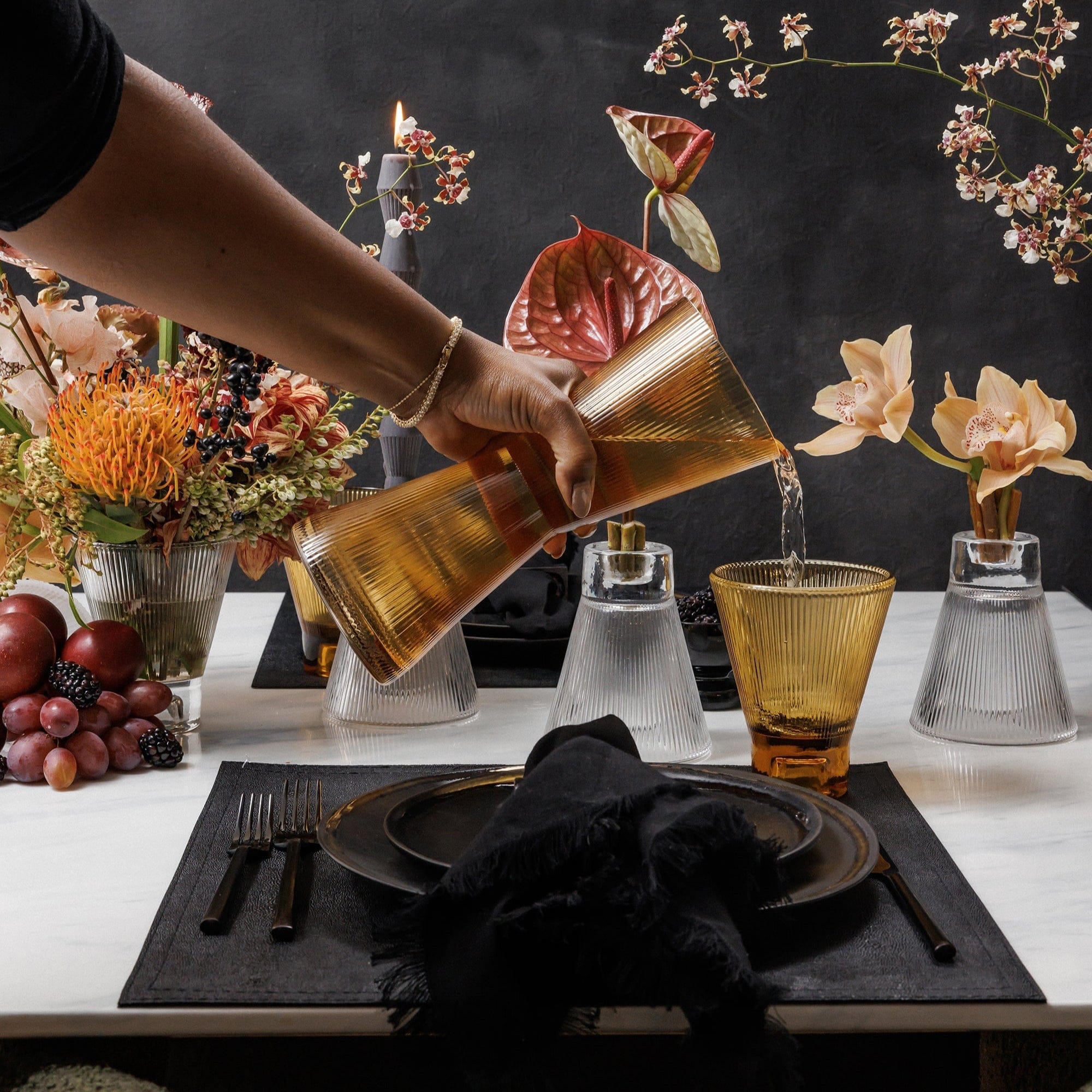 OZAIZ Citron Decanter Drinkware + Tumbler Set