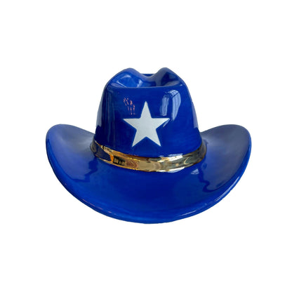 Ruby Clay Company Dutch Boy Blue Monogrammed Cowboy Hat