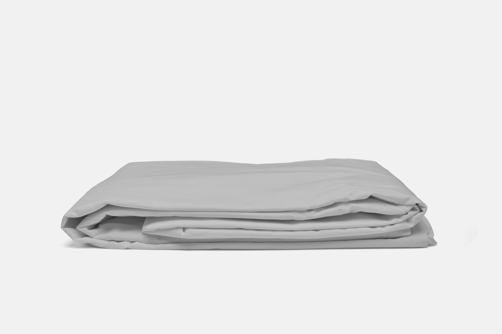 American Blossom Linens Duvet Covers Full/Queen / Steel Grey Cotton Duvet Cover Set