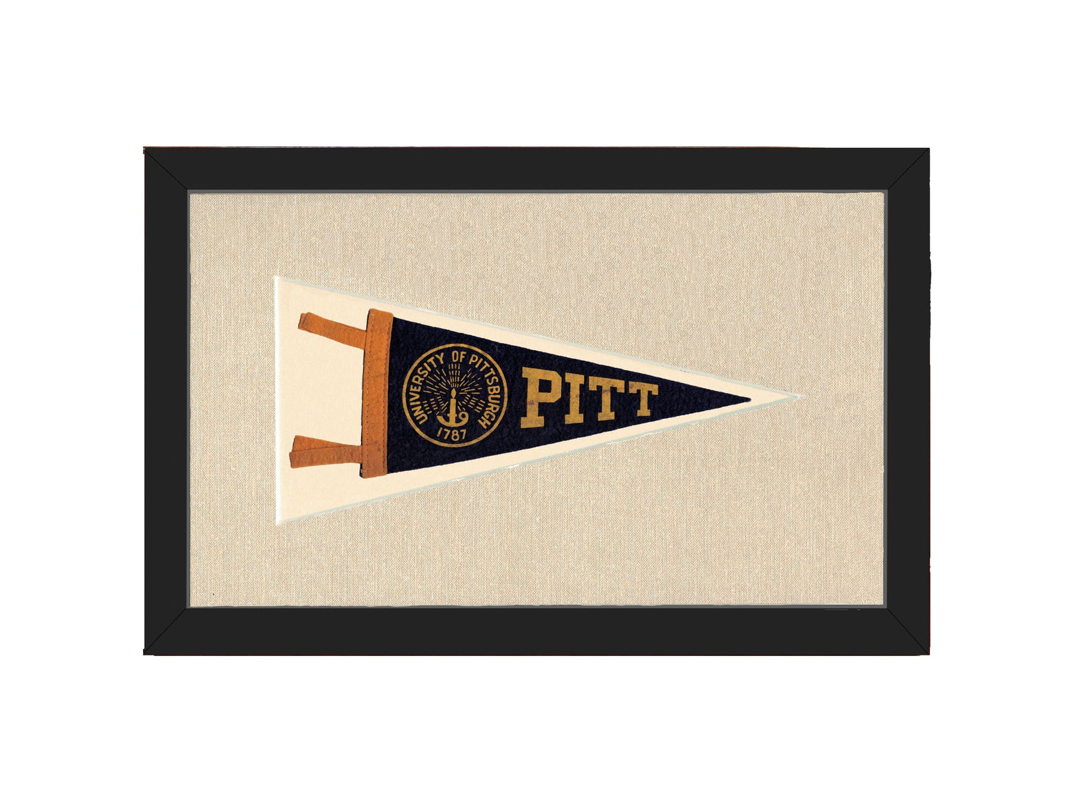 Americana Memories Vintage Pennants and Memorabilia Vintage University of Pittsburgh Pennant