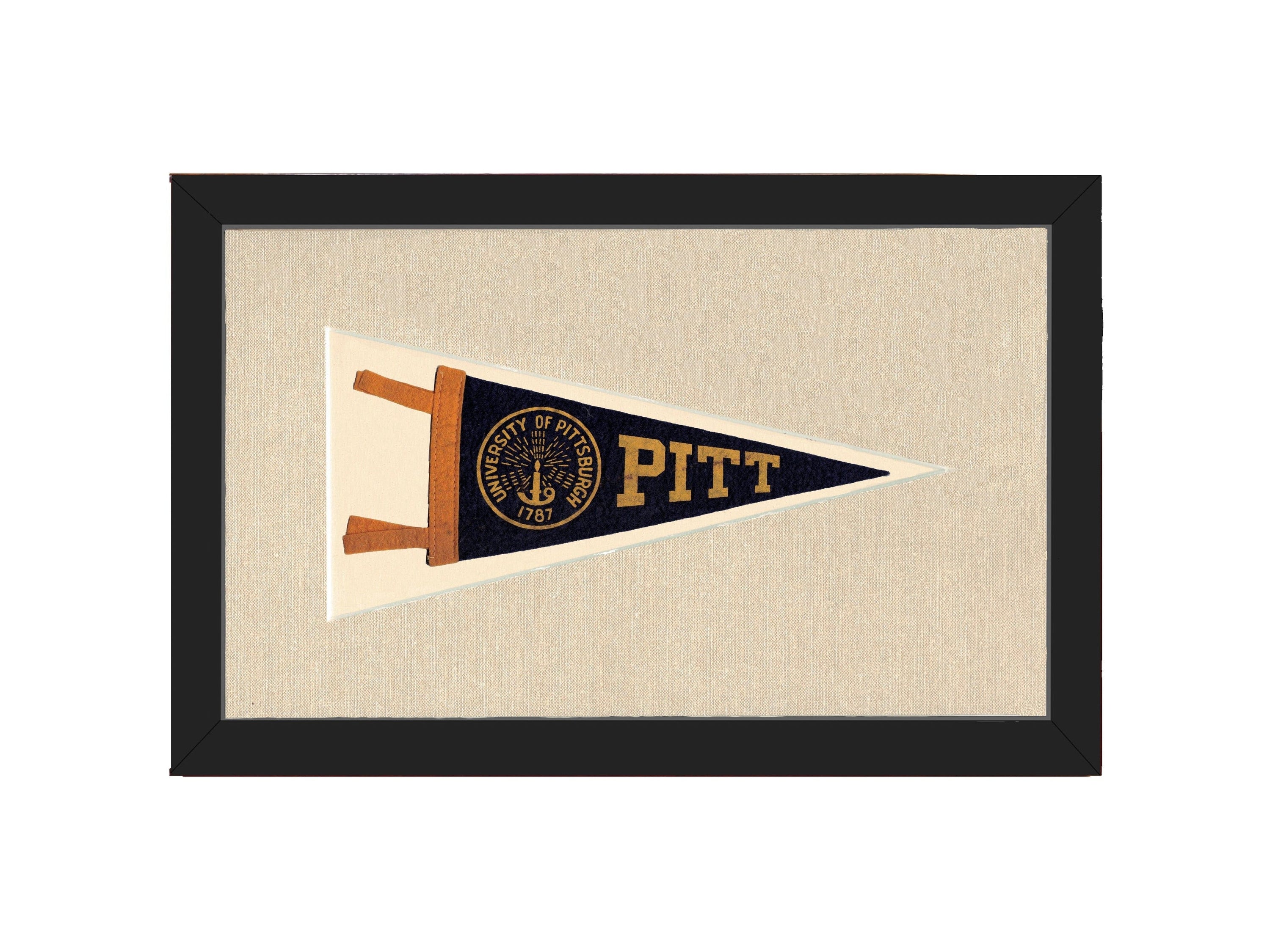 Americana Memories Vintage Pennants and Memorabilia Vintage University of Pittsburgh Pennant