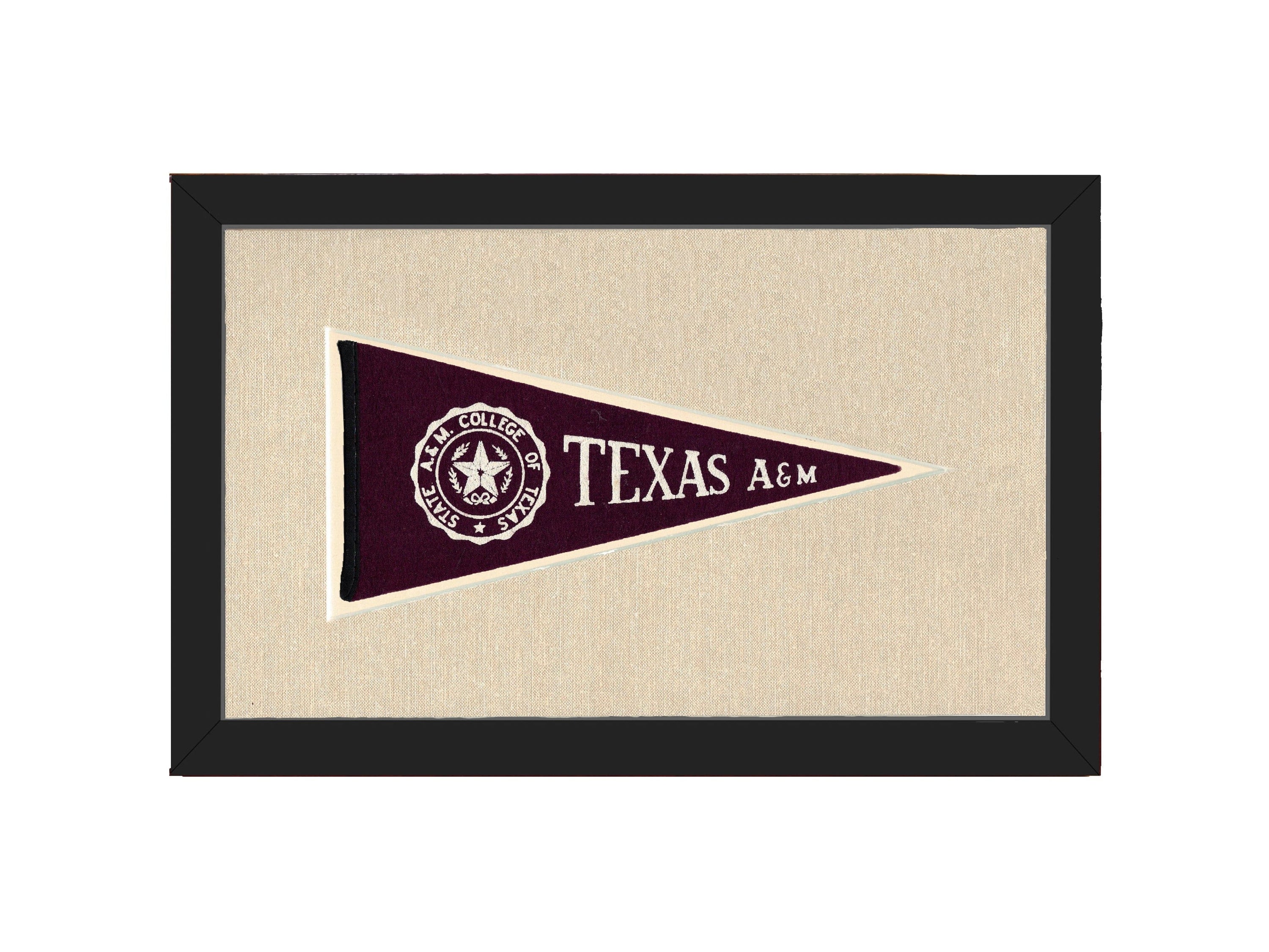 Americana Memories Vintage Pennants and Memorabilia Vintage Texas A&amp;M Pennant