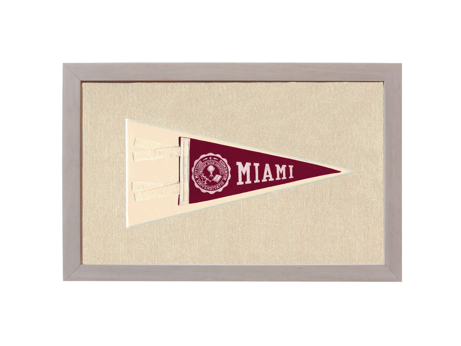 Americana Memories Vintage Pennants and Memorabilia Vintage Miami University Pennant