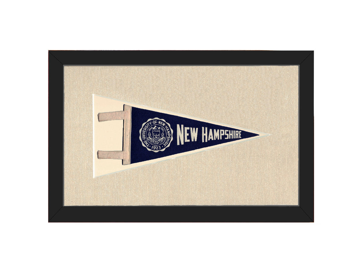 Americana Memories Vintage Pennants and Memorabilia Vintage University of New Hampshire Pennant