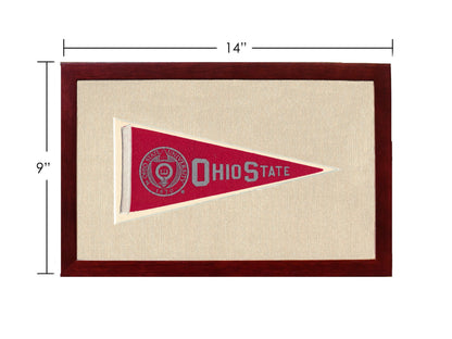 Americana Memories Vintage Pennants and Memorabilia Vintage Ohio State Pennant