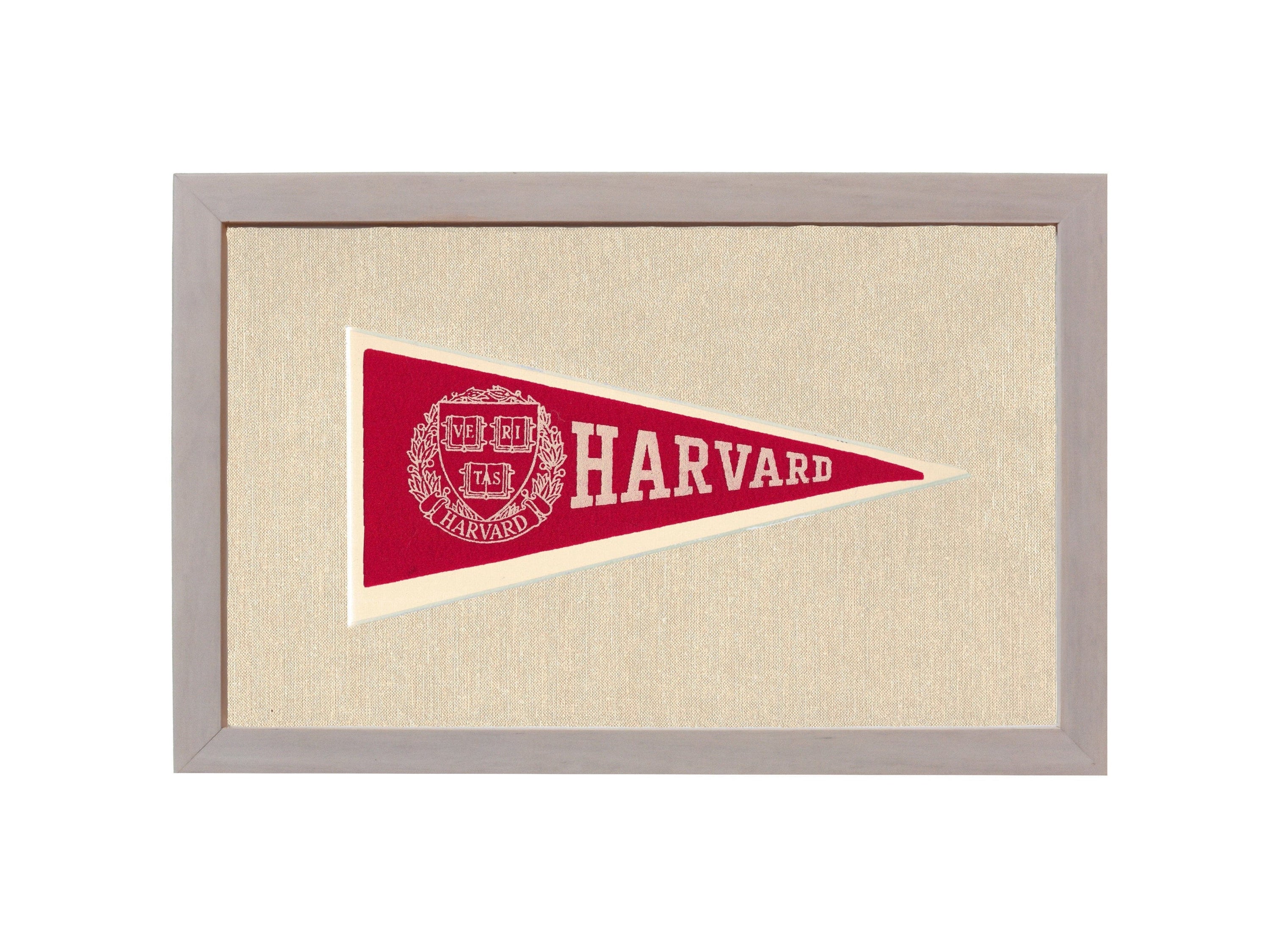 Americana Memories Vintage Pennants and Memorabilia Vintage Harvard Pennant
