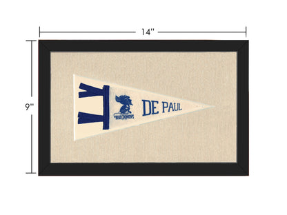 Vintage DePaul University Pennant