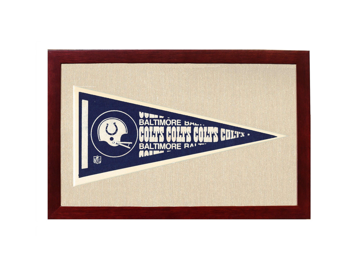Americana Memories Vintage Pennants and Memorabilia Vintage Baltimore Colts Pennant