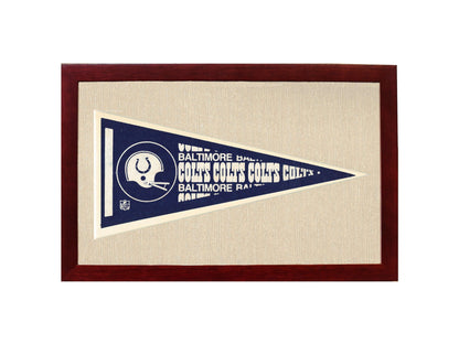 Americana Memories Vintage Pennants and Memorabilia Vintage Baltimore Colts Pennant