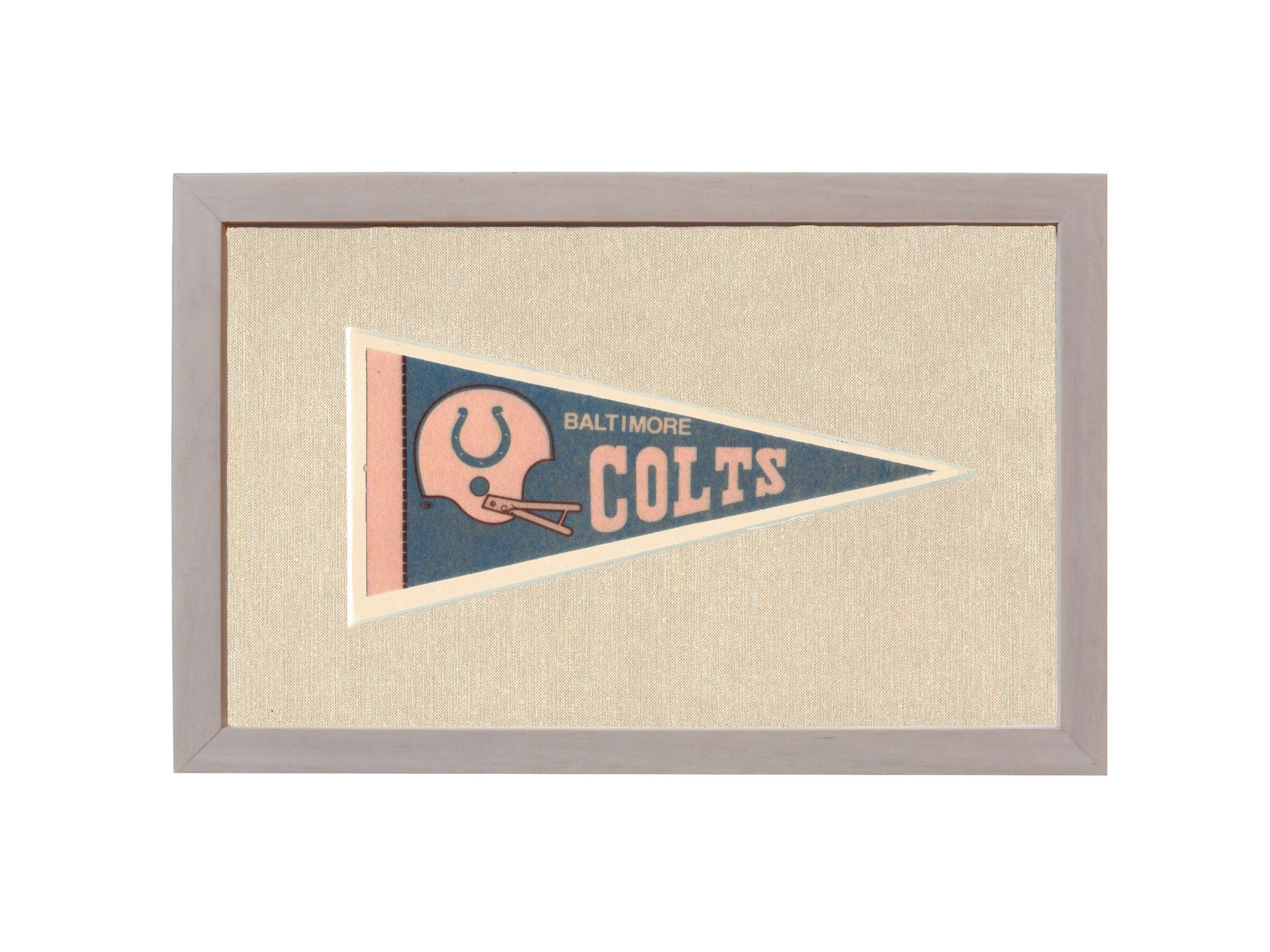 Americana Memories Vintage Pennants and Memorabilia Vintage Baltimore Colts Pennant