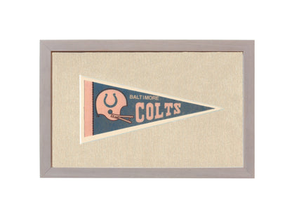Americana Memories Vintage Pennants and Memorabilia Vintage Baltimore Colts Pennant