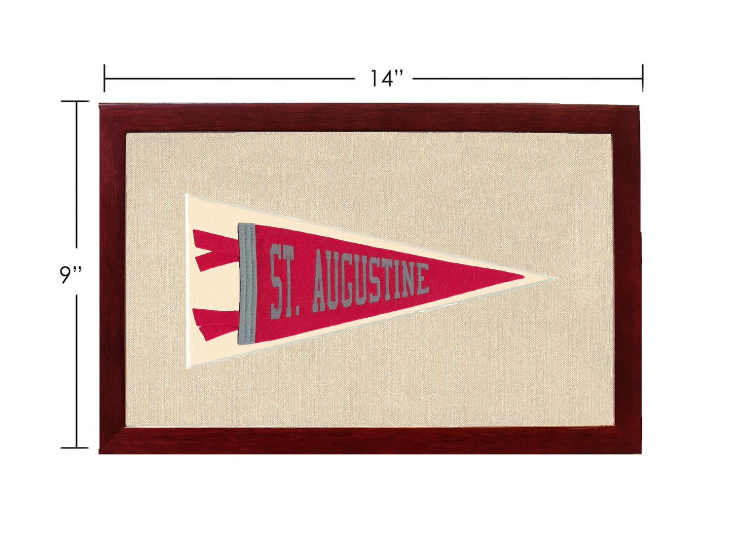 Americana Memories Vintage Pennants and Memorabilia Vintage St Augustine Pennant