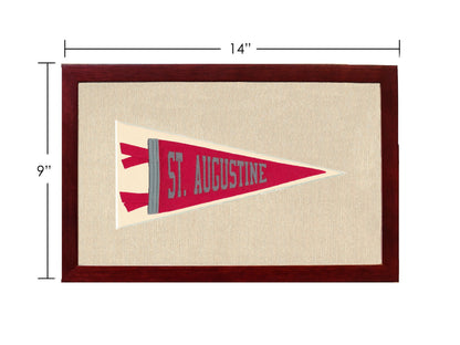 Americana Memories Vintage Pennants and Memorabilia Vintage St Augustine Pennant