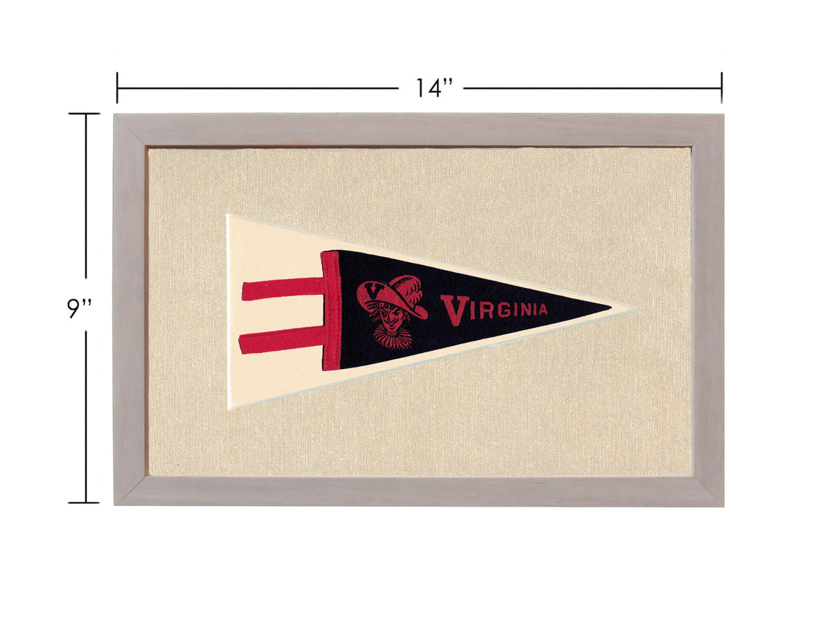 Vintage University of Virginia Pennant