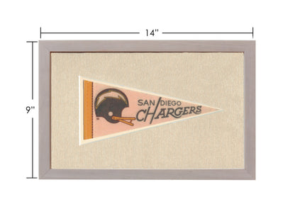 Vintage San Diego Chargers Pennant