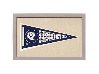 Americana Memories Vintage Pennants and Memorabilia Vintage Baltimore Colts Pennant