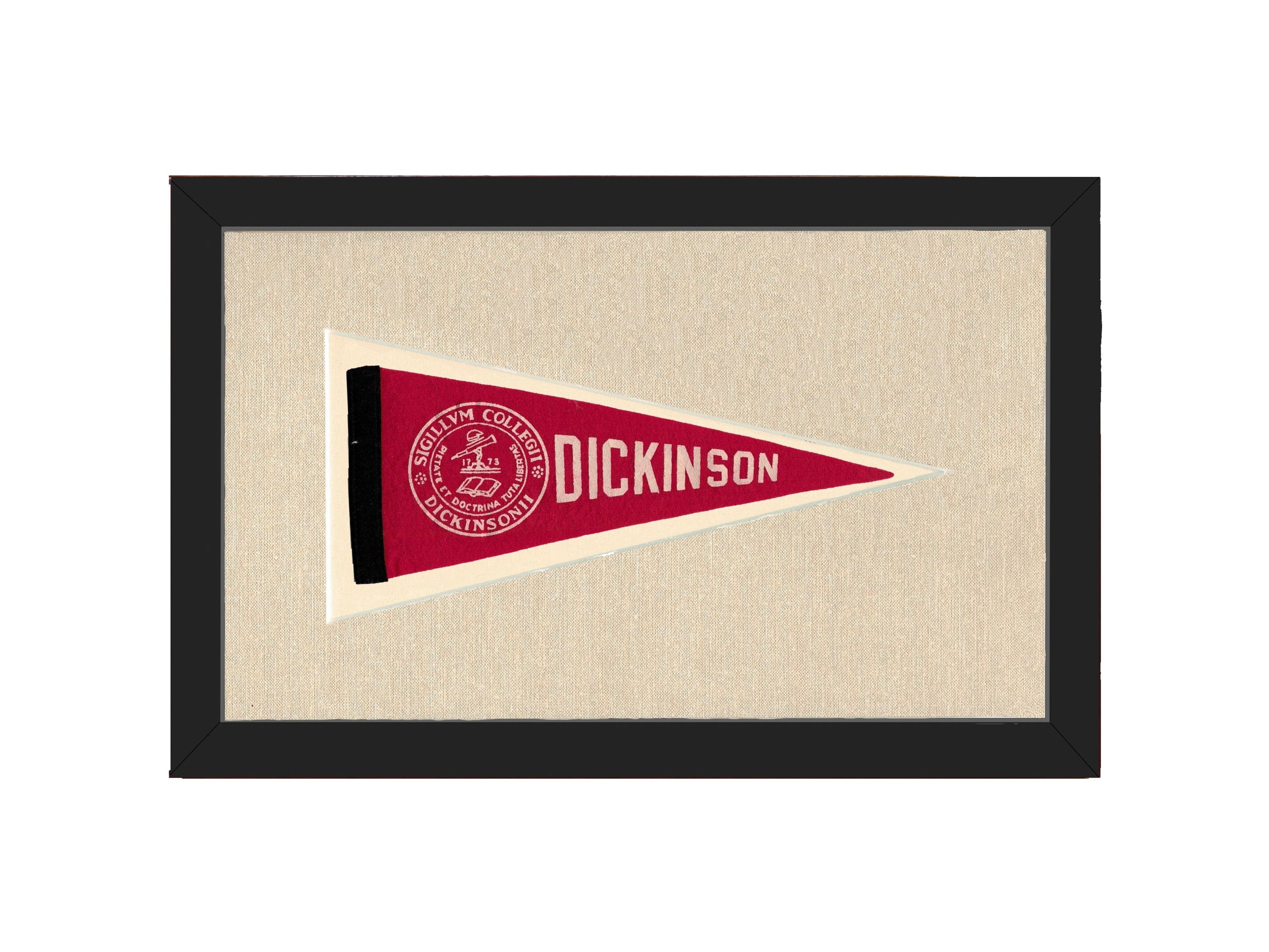Americana Memories Vintage Pennants and Memorabilia Vintage Dickinson College Pennant