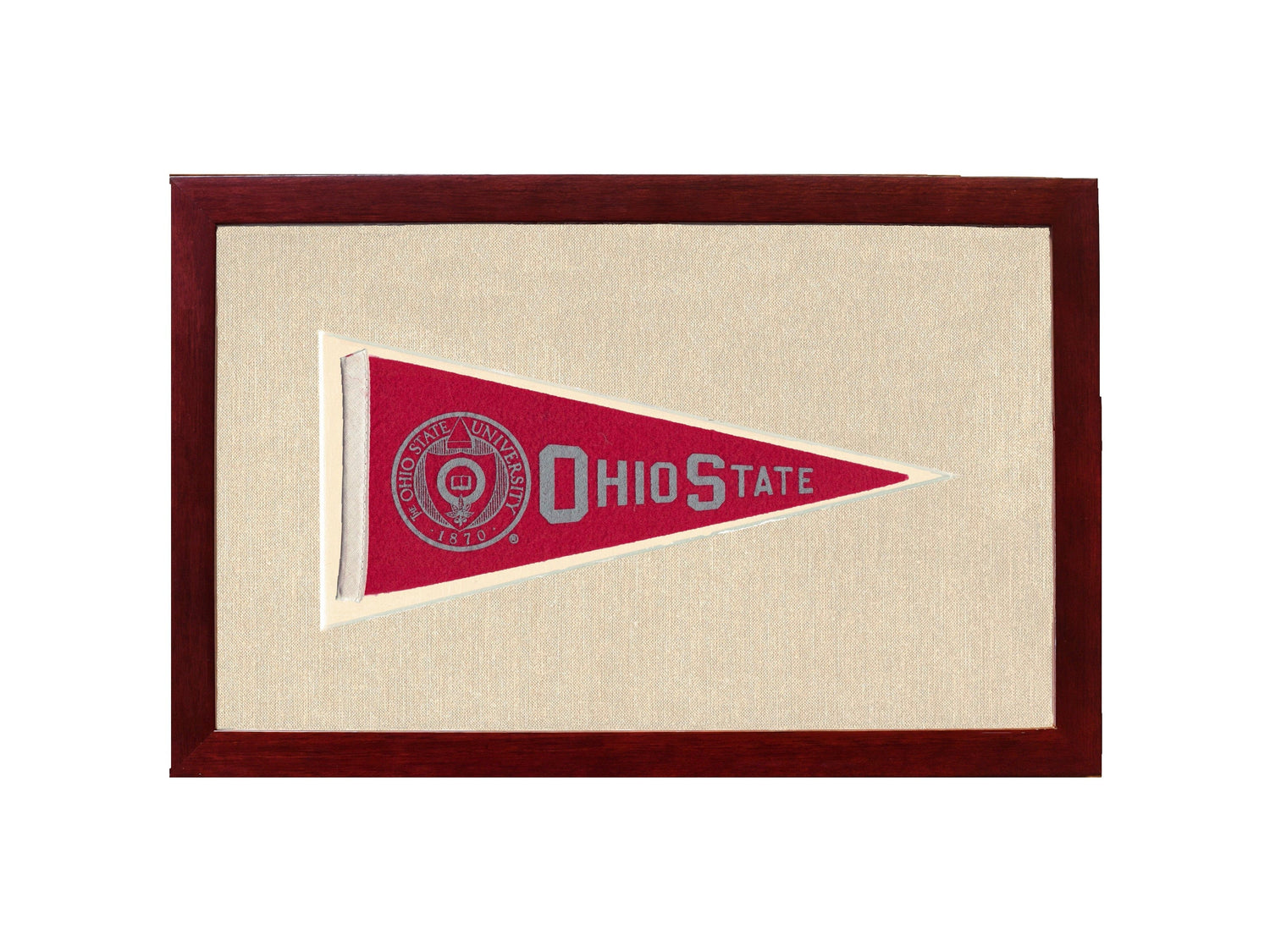 Americana Memories Vintage Pennants and Memorabilia Vintage Ohio State Pennant