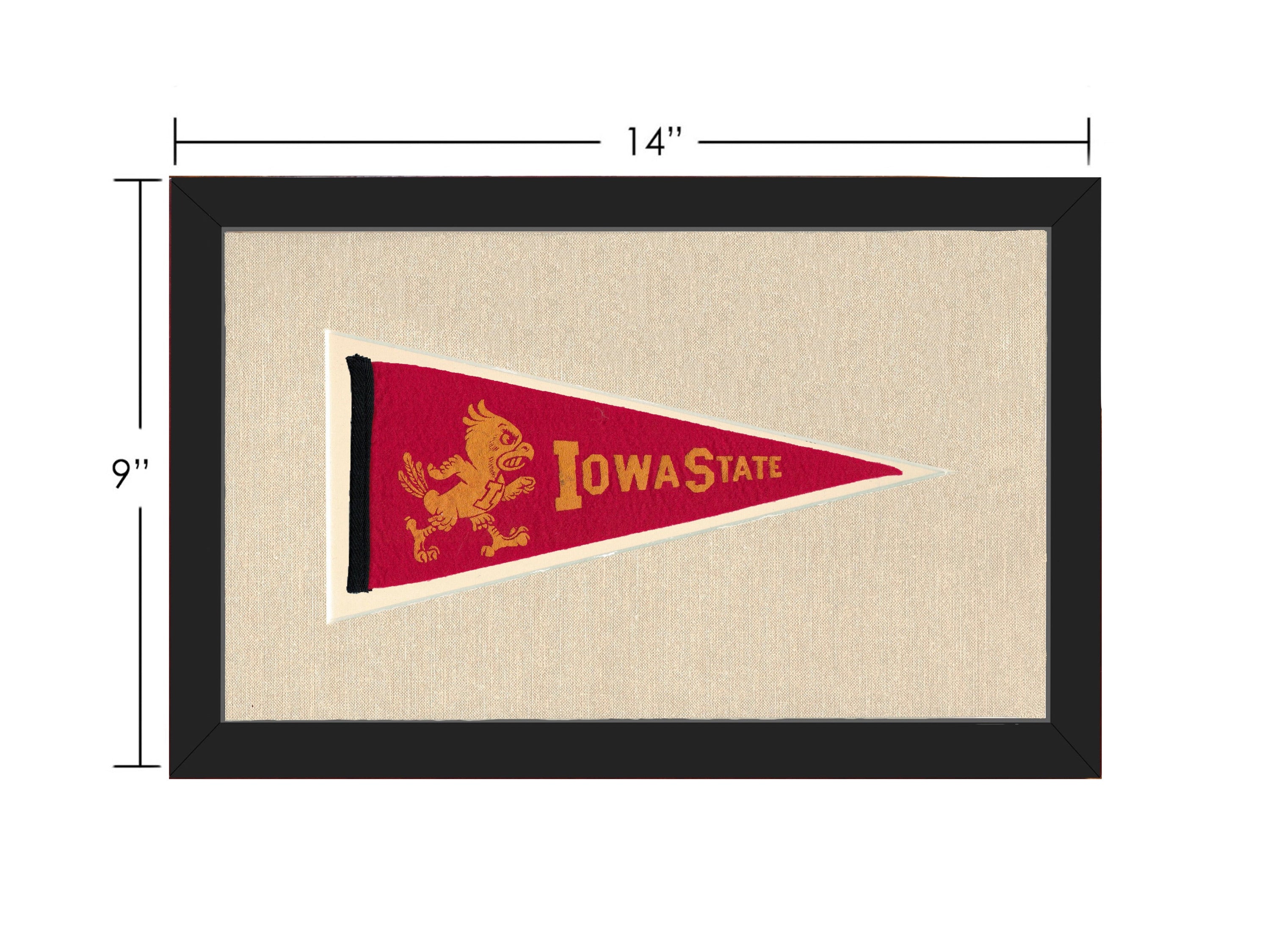 Vintage Iowa State Pennant