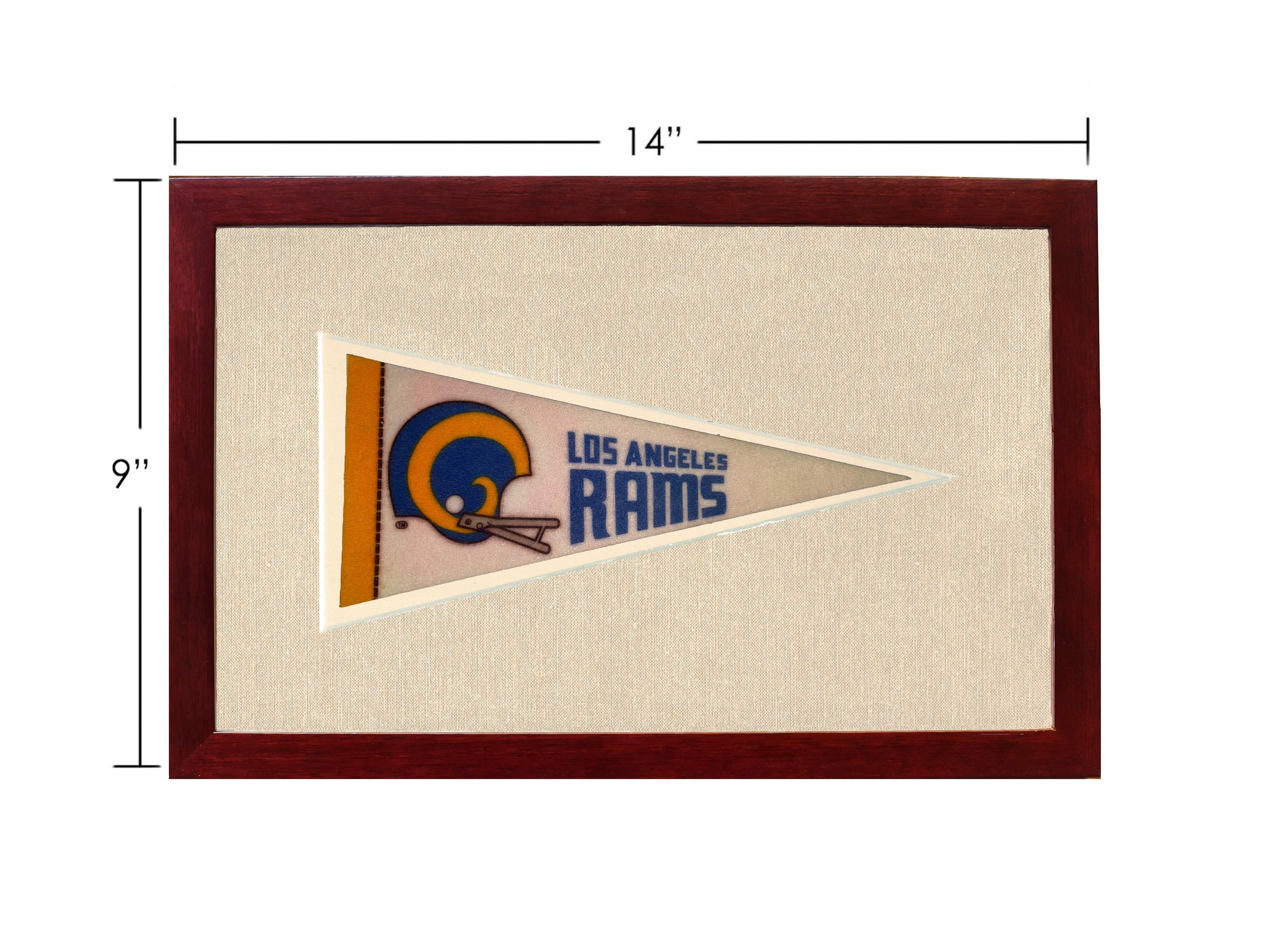 Vintage Los Angeles Rams Pennant