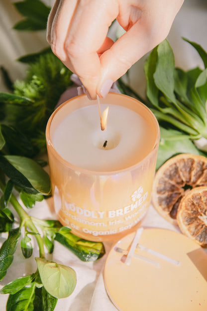 Locals Aura Soy Candle | Cardamom Iris &amp; Wood