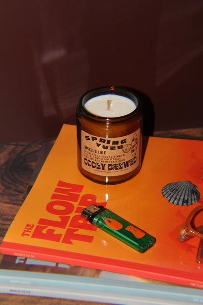 Oddly Brewed Candles Spring Yuzu Soy Candle