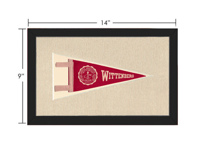 Vintage Wittenberg College Pennant