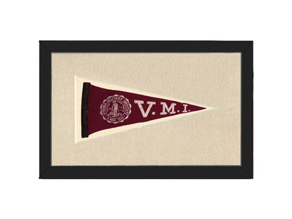 Americana Memories Vintage Pennants and Memorabilia Vintage Virginia Military Institute Pennant