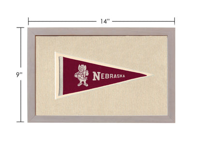 Americana Memories Vintage Pennants and Memorabilia Vintage University of Nebraska Pennant
