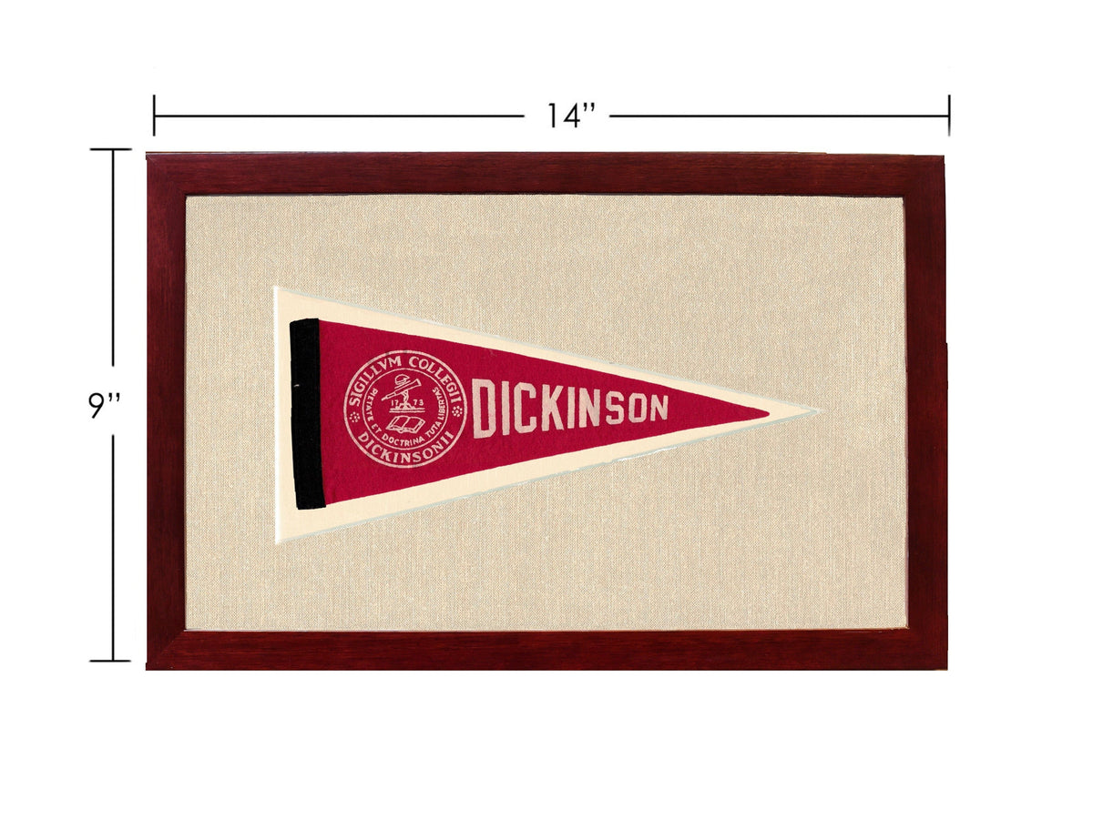 Americana Memories Vintage Pennants and Memorabilia Vintage Dickinson College Pennant