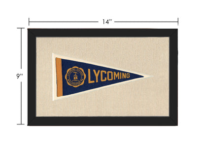 Americana Memories Vintage Pennants and Memorabilia Vintage Lycoming College Pennant