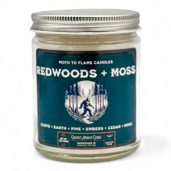Redwoods + Moss - 7 oz Candle - My American Goods