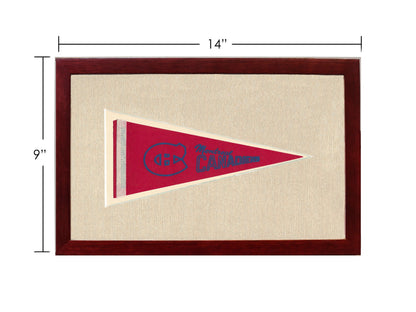 Americana Memories Vintage Pennants and Memorabilia Vintage Montreal Canadiens Pennant
