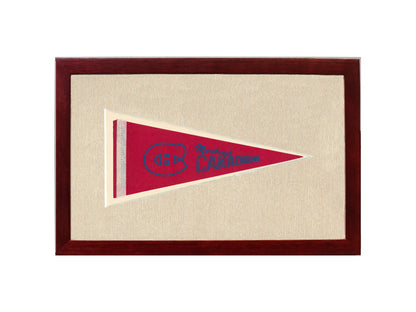 Americana Memories Vintage Pennants and Memorabilia Vintage Montreal Canadiens Pennant