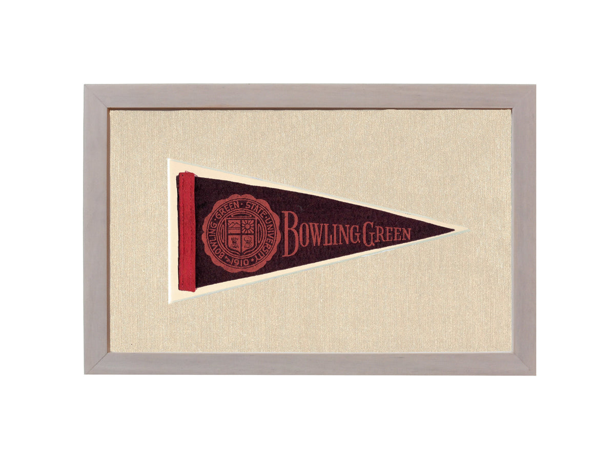 Vintage Bowling Green State University Pennant