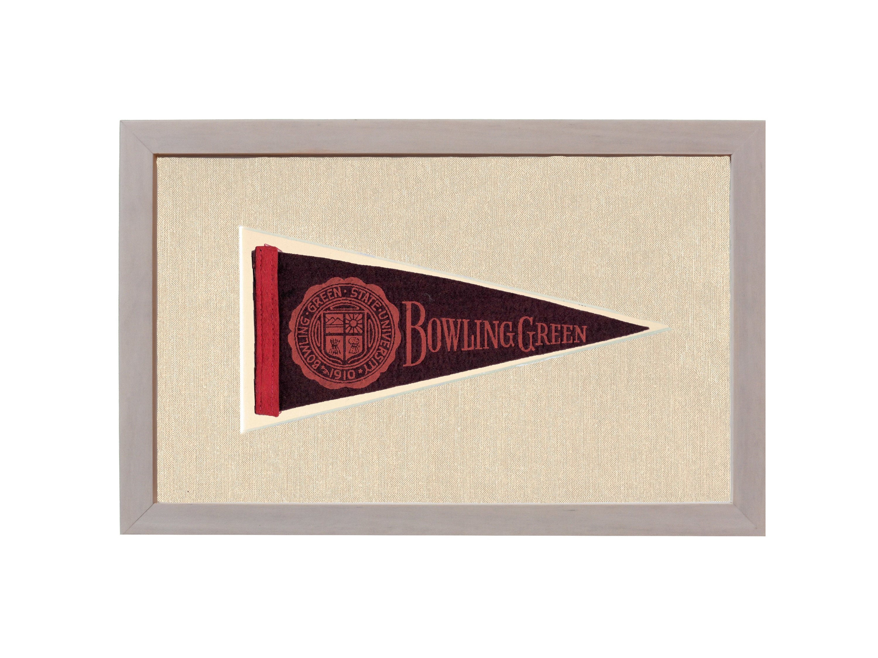 Vintage Bowling Green State University Pennant