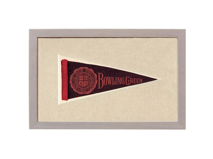 Vintage Bowling Green State University Pennant