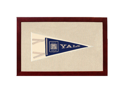 Americana Memories Vintage Pennants and Memorabilia Vintage Yale University Pennant