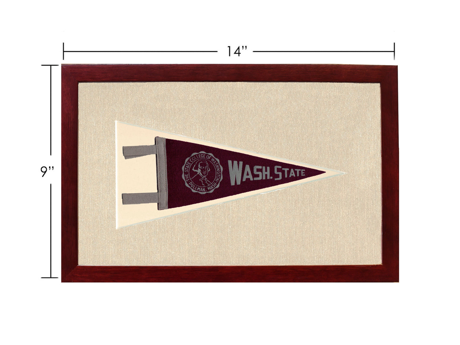 Vintage Washington State University Pennant