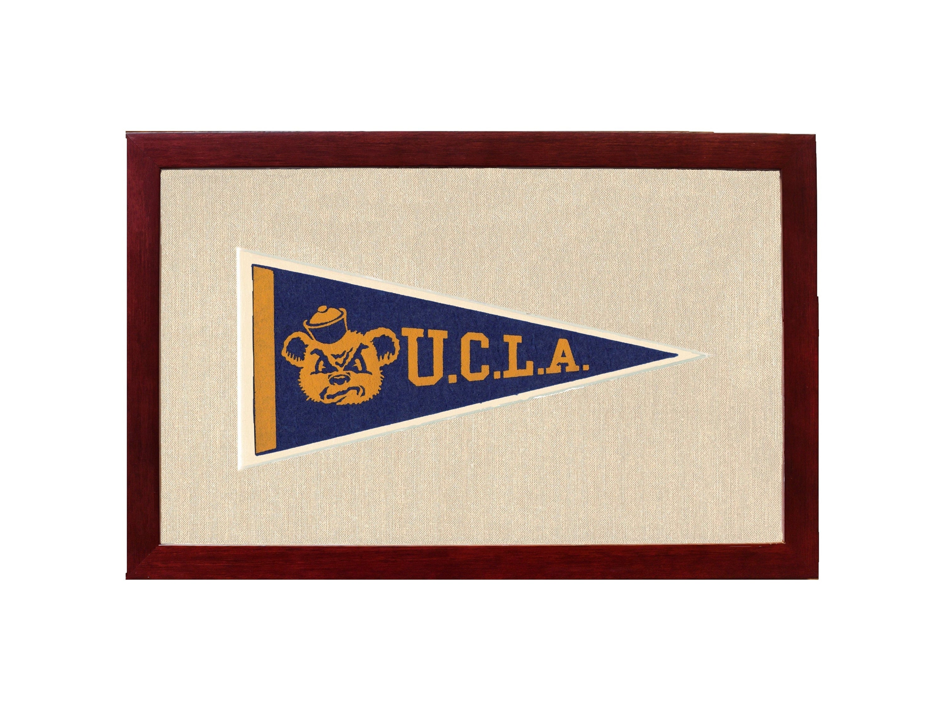 Americana Memories Vintage Pennants and Memorabilia Vintage UCLA Pennant
