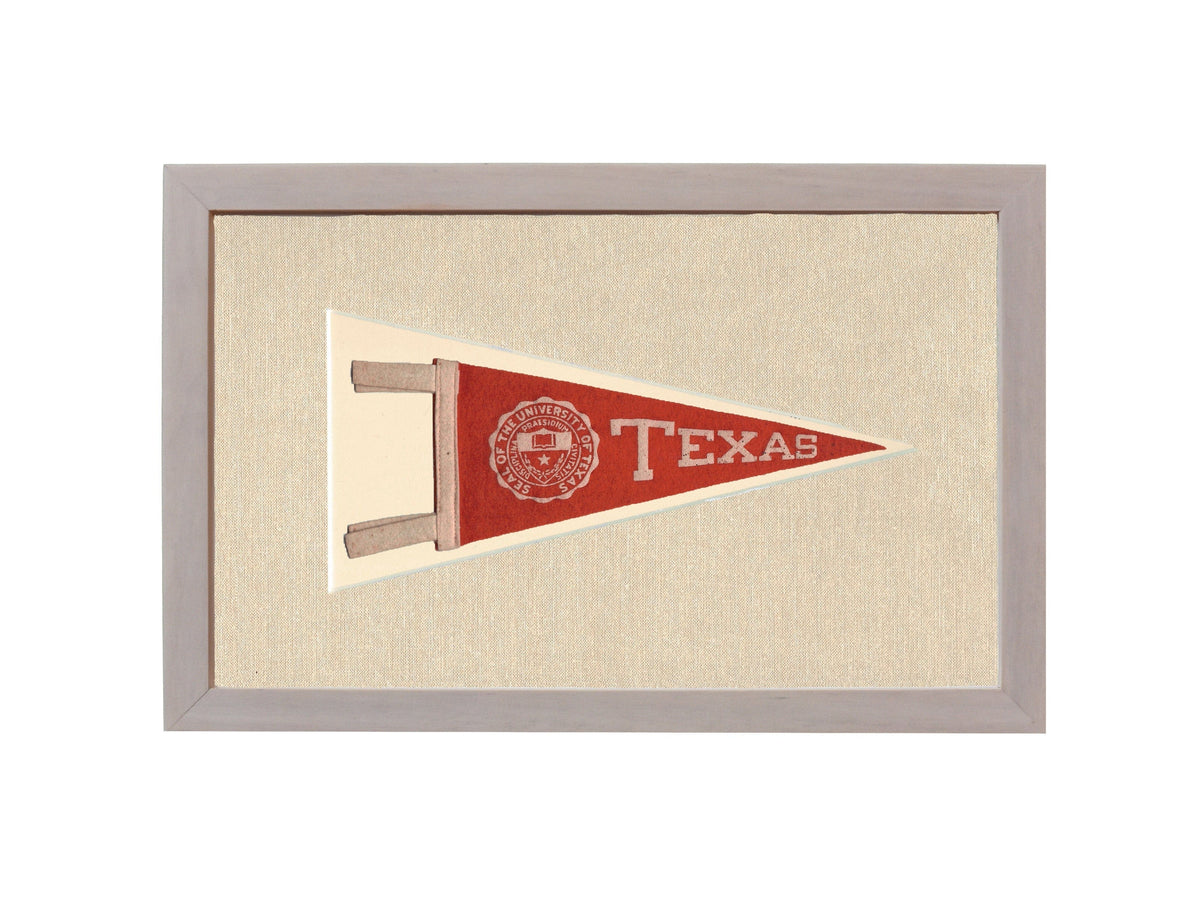 Americana Memories Vintage Pennants and Memorabilia Vintage University of Texas Pennant