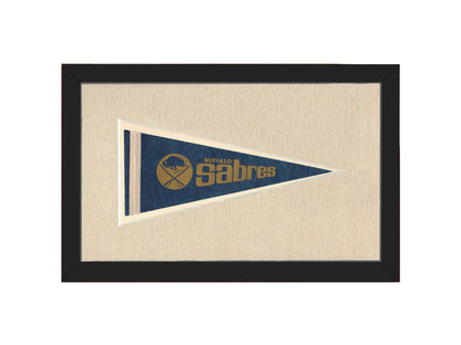 Vintage Buffalo Sabres Pennant