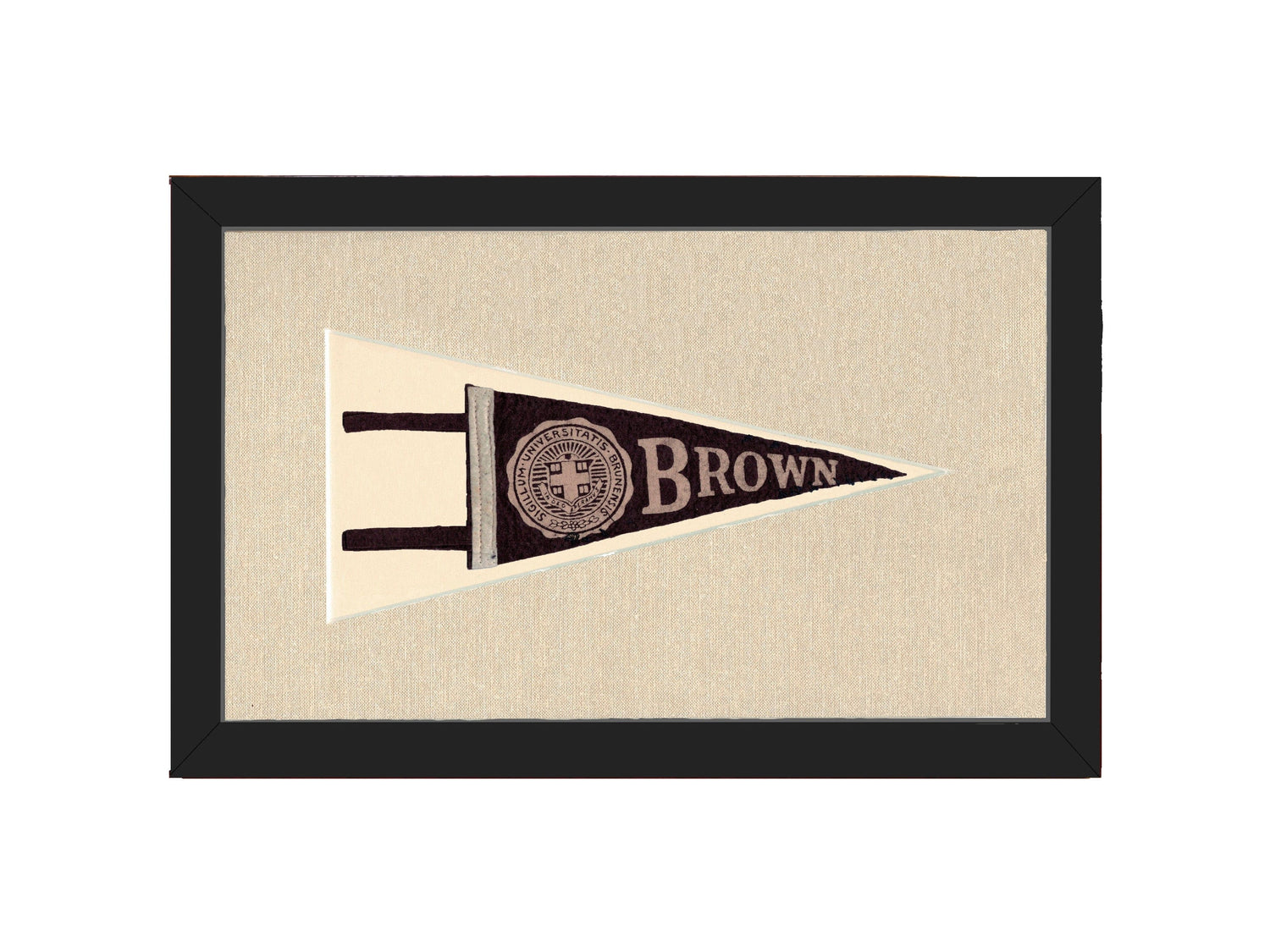 Americana Memories Vintage Pennants and Memorabilia Vintage Brown University Pennant