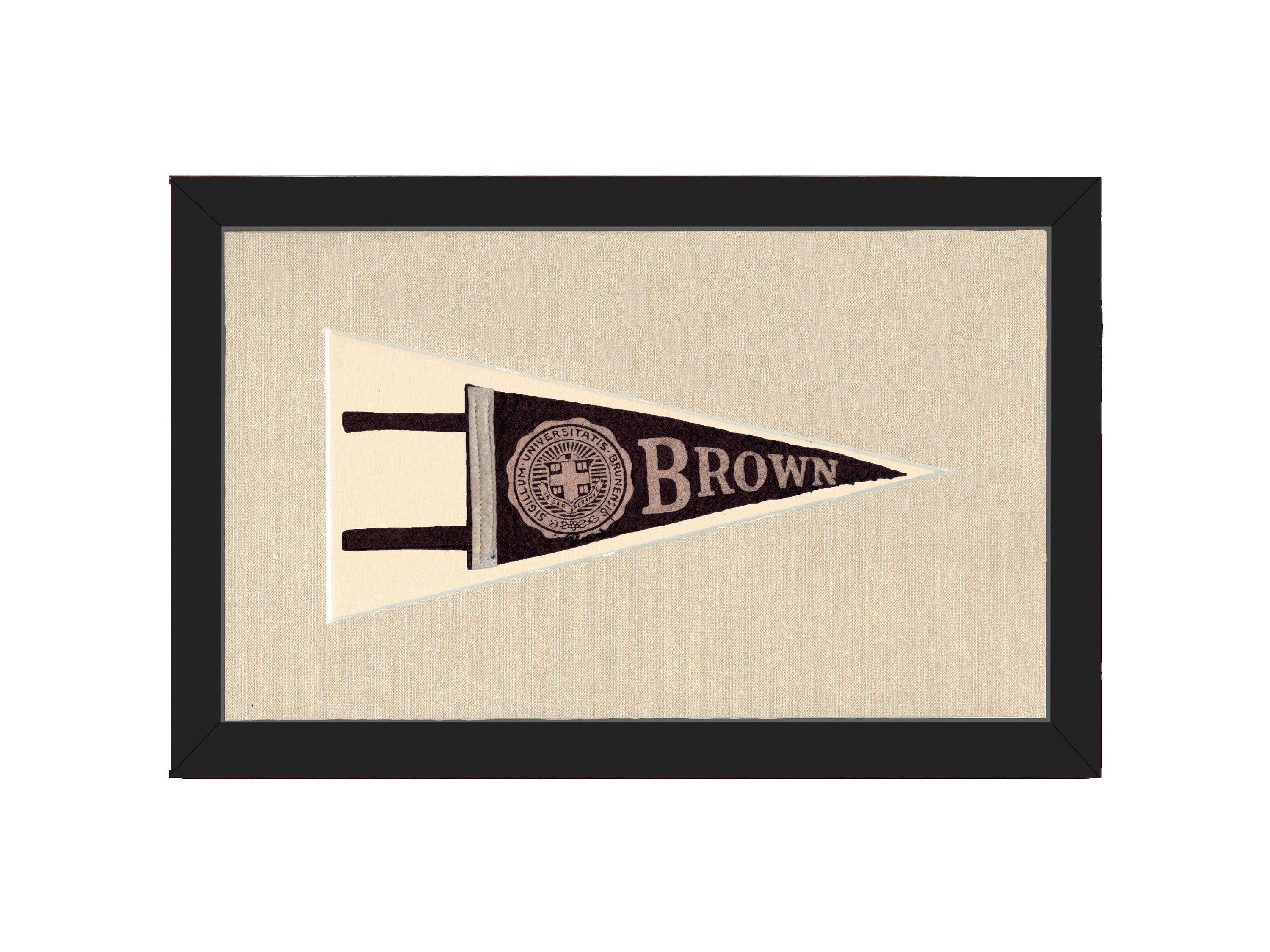 Americana Memories Vintage Pennants and Memorabilia Vintage Brown University Pennant