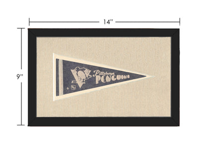 Americana Memories Vintage Pennants and Memorabilia Vintage Pittsburgh Penguins Pennant