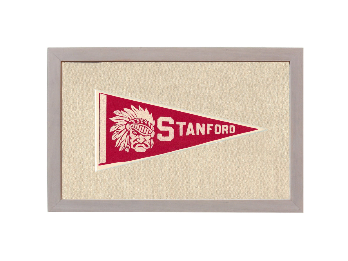 Americana Memories Vintage Pennants and Memorabilia Vintage Stanford University Pennant