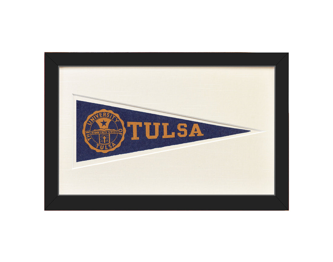Vintage Tulsa University Hormel Pennant