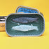 Tinned Candle Tinned Fish Candle - Olive Oil and Sea Salt (Ocean Breeze Scented)