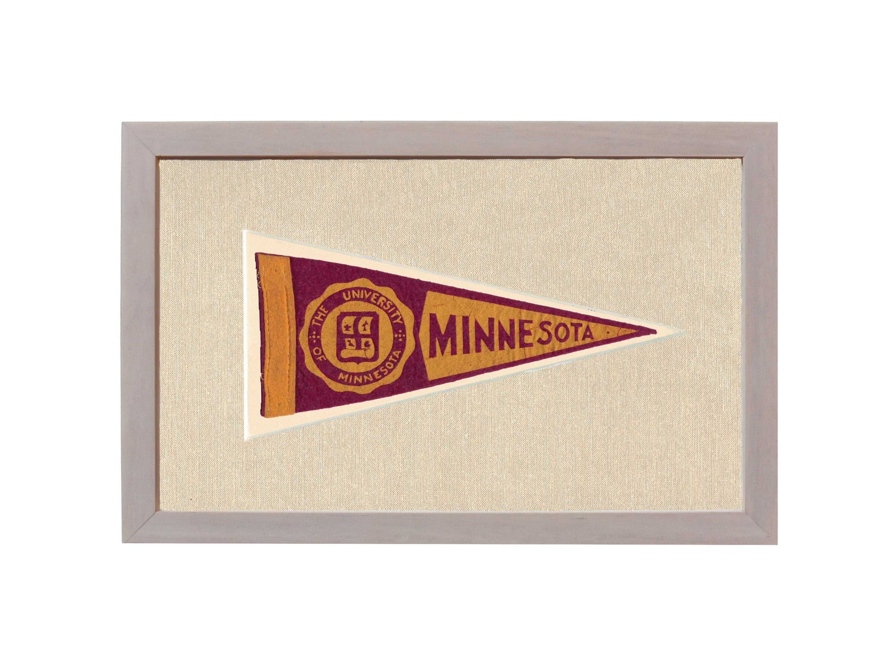 Americana Memories Vintage Pennants and Memorabilia Vintage University of Minnesota Pennant